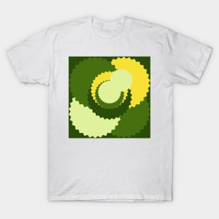 Pattern spin design T-Shirt